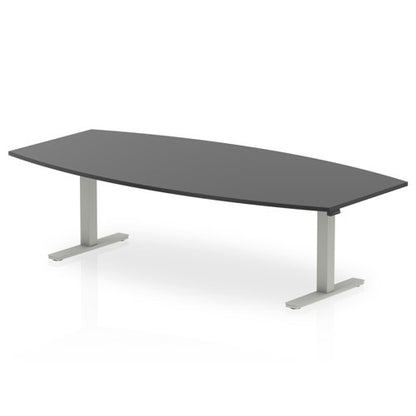 HighGloss 2400 Writabe Tble BK SL Leg
