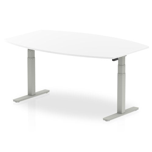 HighGloss 1800 Writabe Tble WH SL Leg