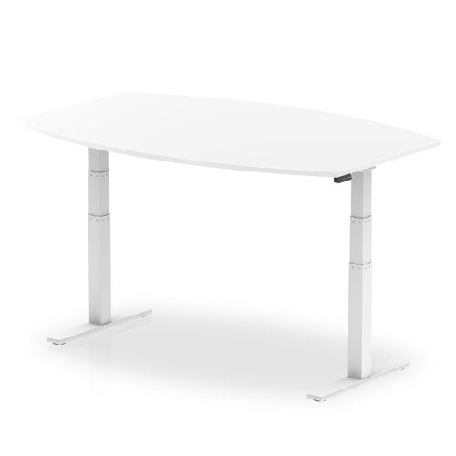 HighGloss 1800 Writabe Tble WH WH Leg