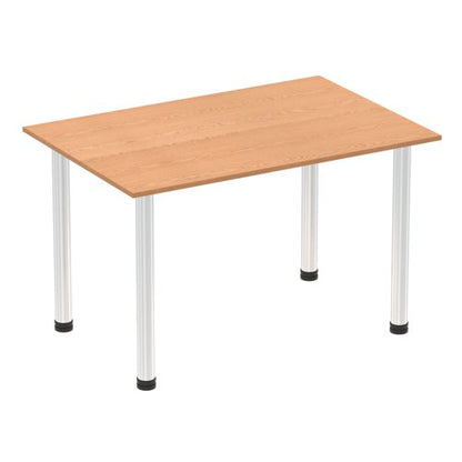 Impulse 1200mm Table Oak CH Leg
