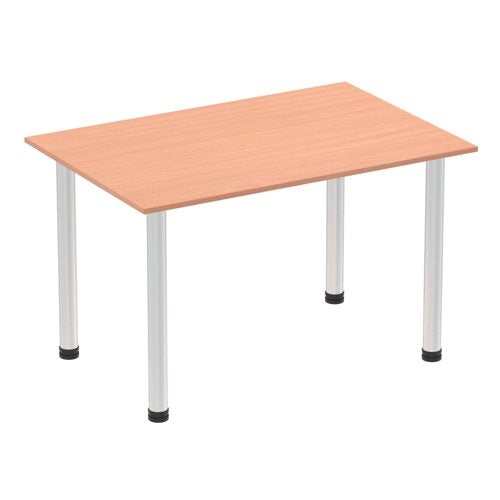 Impulse 1200mm Table Beech AL Leg