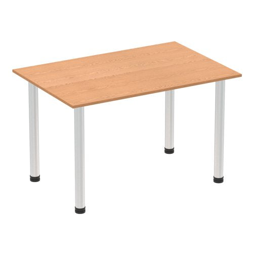 Impulse 1200mm Table Oak AL Leg