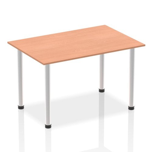Impulse 1400mm Table Beech AL Leg