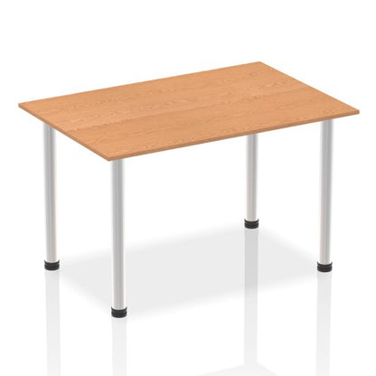 Impulse 1400mm Table Oak AL Leg