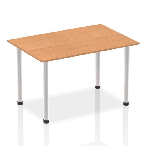 Impulse 1400mm Table Oak AL Leg