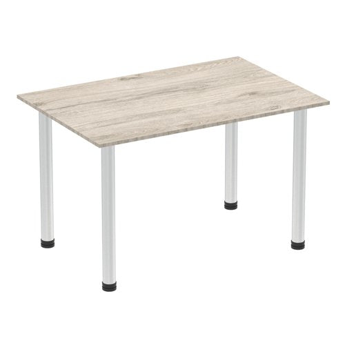 Impulse 1200mm Table GY Oak AL Leg