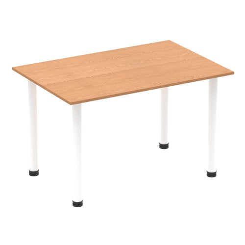 Impulse 1200mm Table Oak WH Leg