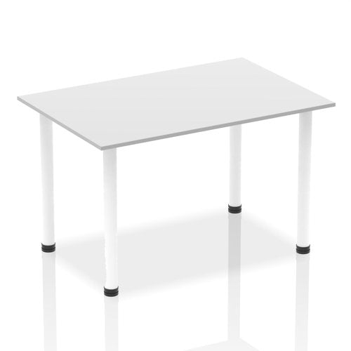 Impulse 1400mm Table White WH Leg