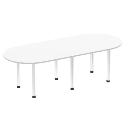Impulse 2400mm Boardroom Table WHTBA