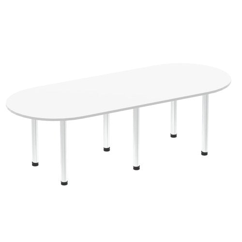 Impulse 2400mm Boardroom Table WHTBA