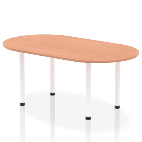 Impulse 1800mm Boardroom Table BCHWH