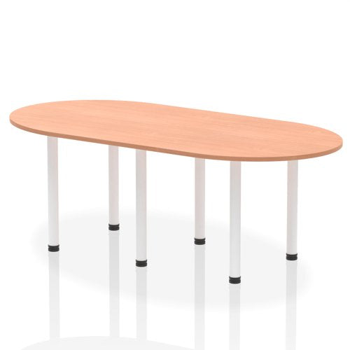 Impulse 2400mm Boardroom Table BCHWH