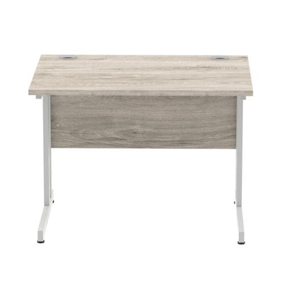 Impulse 1000x800 Desk GY Oak SL Leg