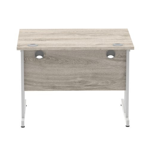 Impulse 1000x800 Desk GY Oak SL Leg