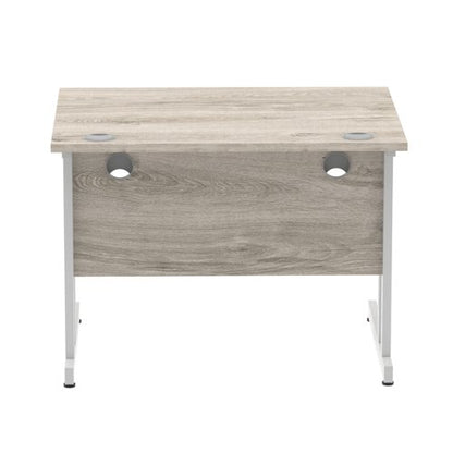 Impulse 1000x800 Desk GY Oak SL Leg