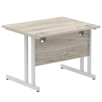 Impulse 1000x800 Desk GY Oak SL Leg