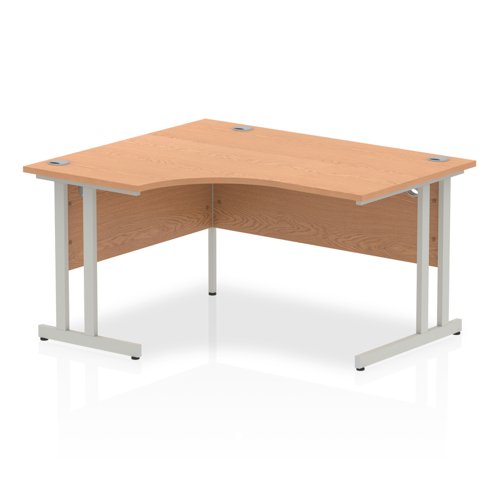 Impulse 1400 LCres Desk Oak SL Leg