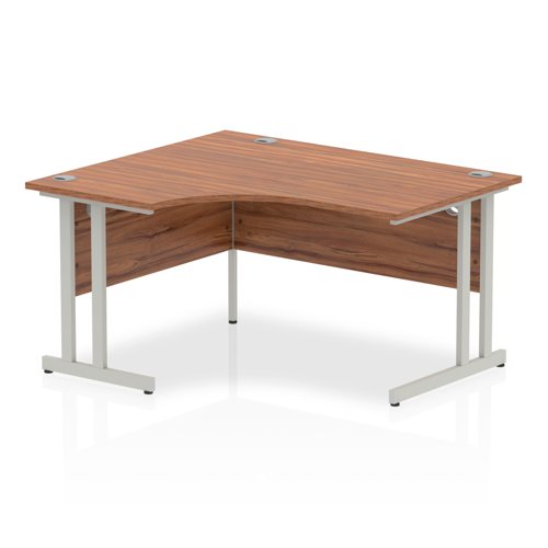 Impulse 1400 LH Desk Walnut SL Leg