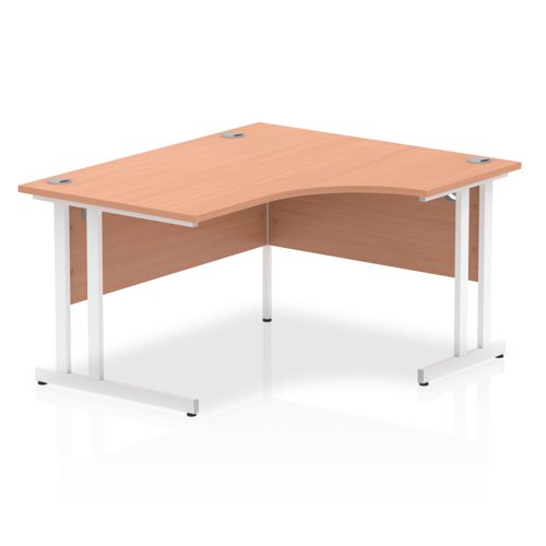Impulse 1400 RCres Desk Beech WH Leg