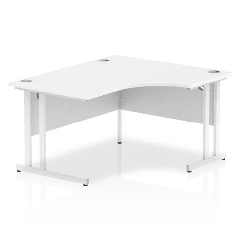 Impulse 1400 RCres Desk White WH Leg
