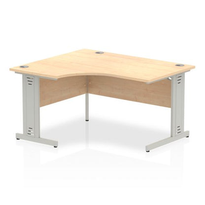 Impulse 1400 LH Desk Maple SL Cbl