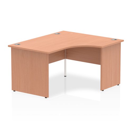 Impulse 1400 RCres Desk Beech End Leg