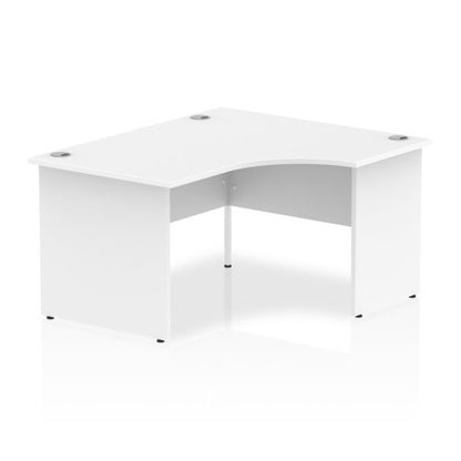 Impulse 1400 RCres Desk White End Leg