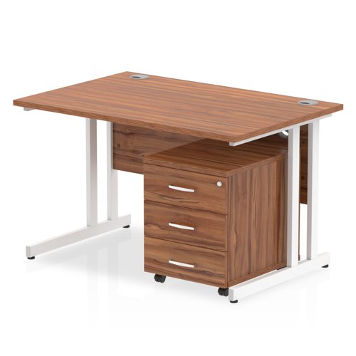 Impulse 1200x800 Desk WL WH 3 Drw Ped