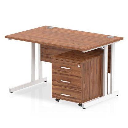 Impulse 1200x800 Desk WL WH 3 Drw Ped