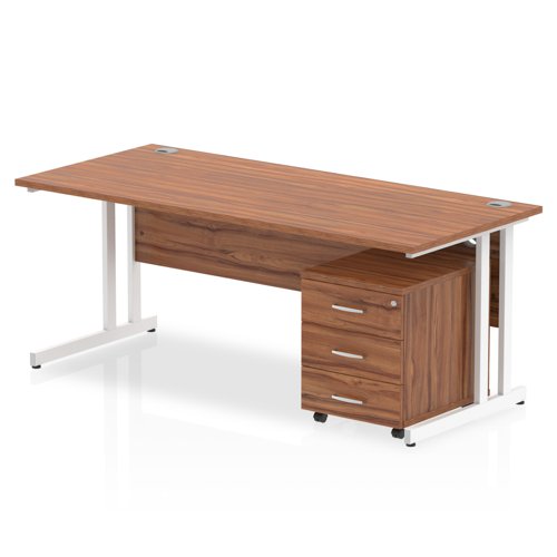 Impulse 1800x800 Desk WL WH 3 Drw Ped