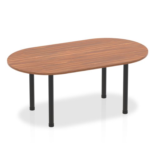 Impulse 1800 Bdrm Tbl Walnut BK Leg