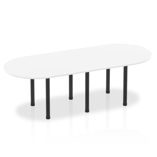 Impulse 2400 Bdrm Tbl White BK Leg