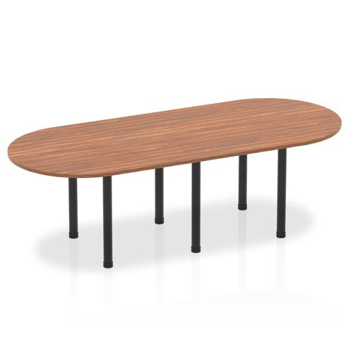 Impulse 2400 Bdrm Tbl Walnut BK Leg