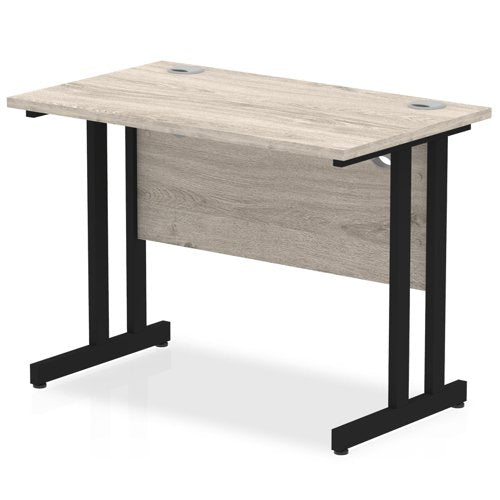 Impulse 1000x600 GY Oak BK Leg