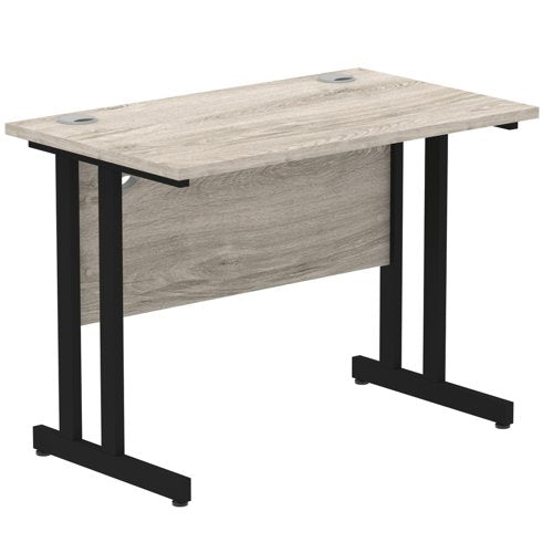 Impulse 1000x600 GY Oak BK Leg