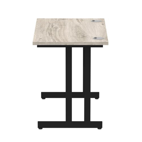 Impulse 1000x600 GY Oak BK Leg