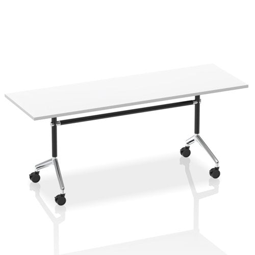 Impulse 1800mm Flip Top Rec Table WHT