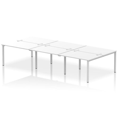 Impulse Bench B2B 6P Desk 1200 WH SL