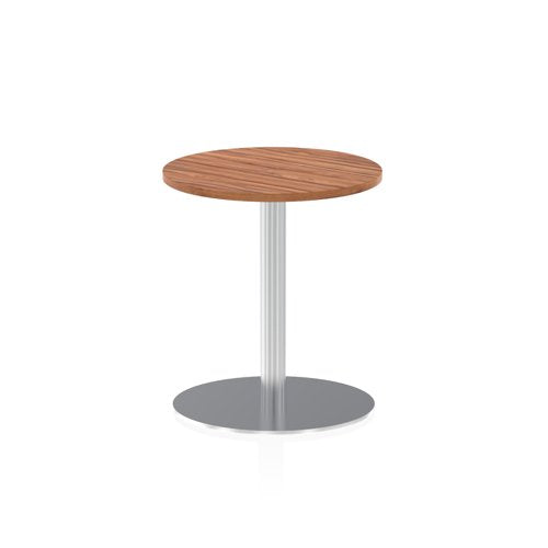 Italia 600 Rd Tbl Walnut 725 Leg