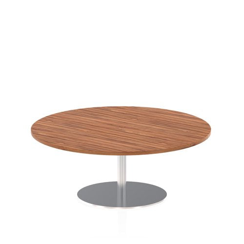 Italia 1200 Rd Tbl Walnut 475 Leg