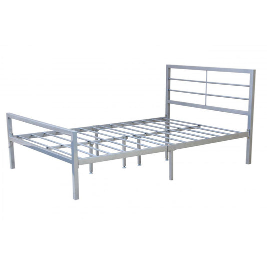 Jennifer Contract Bed Single Silver
