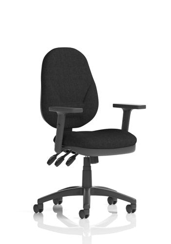 Eclipse Plus XL Adj Arms Black