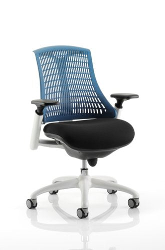 Flex White Frame Blue Back