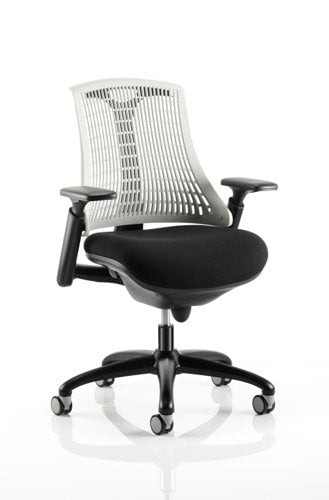 Flex Black Frame White Back