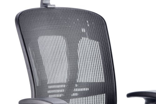 Mirage II Exec Chair BK Mesh wHR