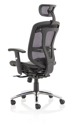 Mirage II Exec Chair BK Mesh wHR