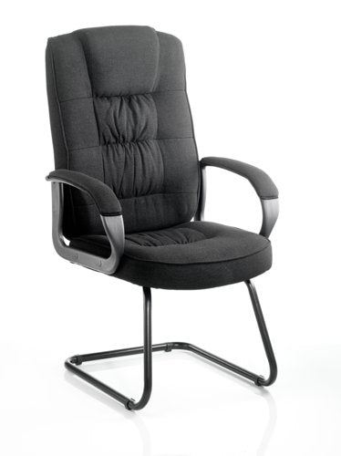 Moore Cant Chair Fabric BK wArms