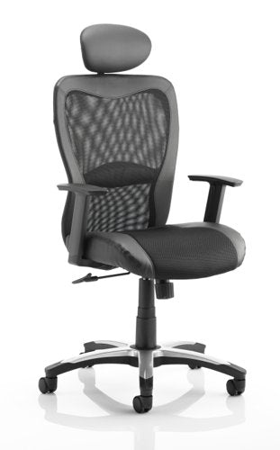 Victor II Executive Chair Black wHR