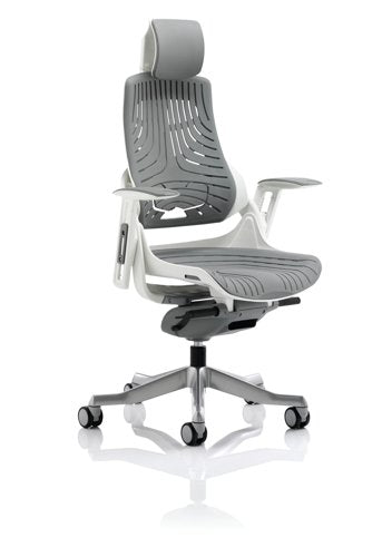 Zure Elastomer Gel Grey wArms wHrest