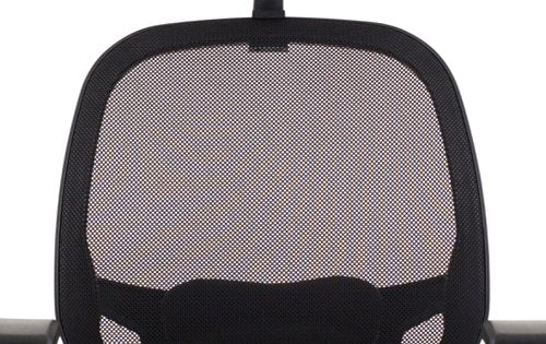 Denver Mesh Chair wHeadrest Black